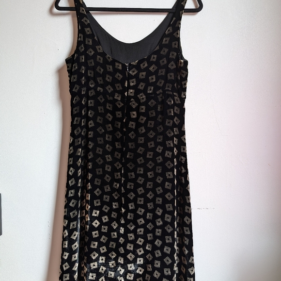 VINTAGE 90s Little Black Dress - Picture 2 of 6